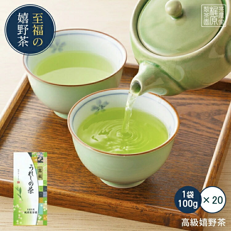 【2024新茶】【超お得】【高級嬉野茶(100g×20本)】