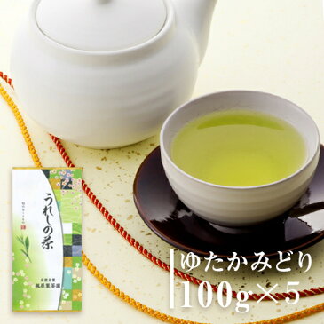 嬉野茶 ゆたかみどり（100g×5）昔懐かし味 すぐに出るお茶！何煎も飲める日本茶！お茶 ティーパック ドリンク ポイント消化 送料無 食品 食品・フード ギフト 飲み物 詰め合わせ