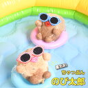 夏だよ! 浮き輪で ちゃぷちゃぷ ちゃっぷん のび太郎 イタリアンライグラス おもしろ植物 ユニーク 芝人形 夏休み 自由研究 ギフト プレゼント