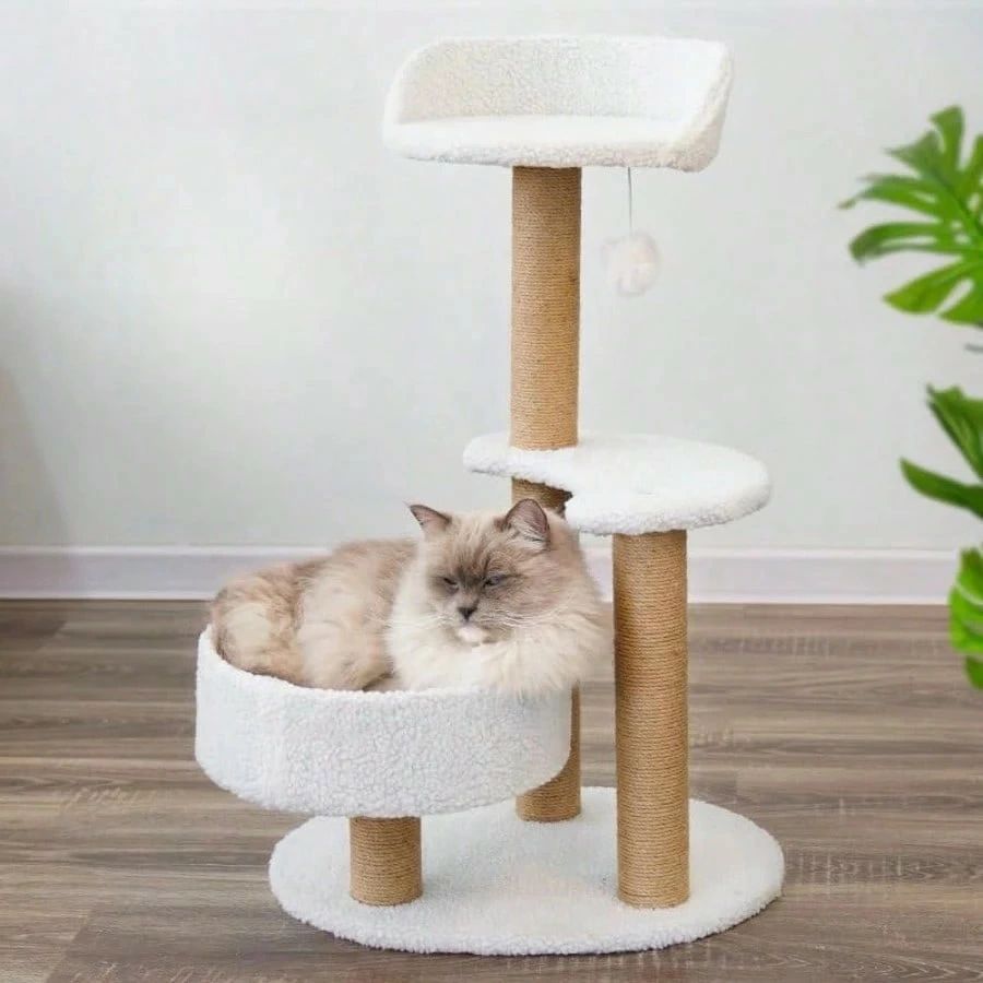 1PC キャットクライミングツリー、キャットクライミングフレーム、猫の娯楽製品、...