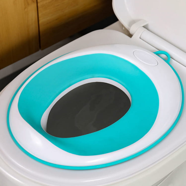 KAJOU SHOPの6ヶ月〜6歳まで使える 補助便座 おまる 子供用 トイレットトレーナー トイレトレーニング 幼児 女の子 男の子 O型 U型 V型 クッション入り 柔らかい｜アングル3