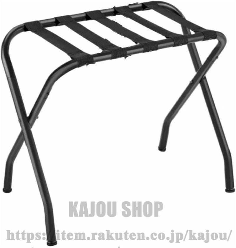 バゲージラック 荷物置き ステンレススチール製荷物ラック ポータブル荷物スタンド ラゲッジラック ホテル寝室用 折りたたみ式