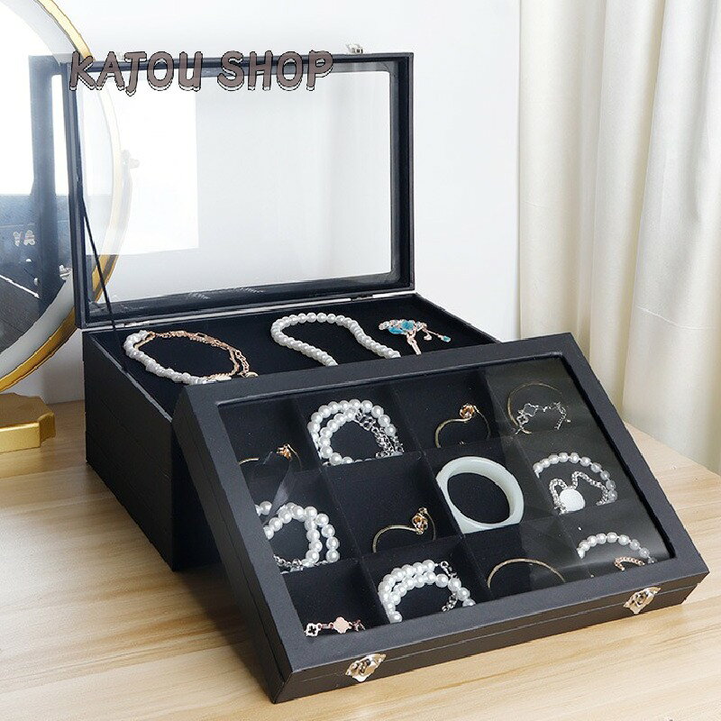 レザー アクセサリー収納ボックス 卸売 ブレスレット ネックレス 数珠 ペンダントトップ 整理トレー