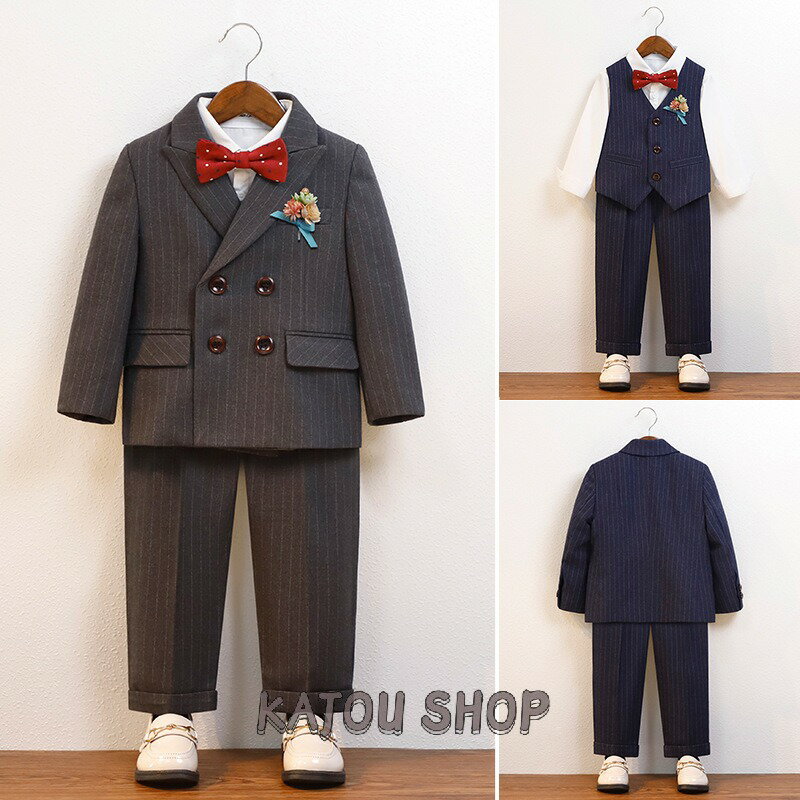 乐天商城 - フォーマル スーツ キッズスーツ 男の子 スーツ キッズ フォーマル ベビースーツ 子供スーツ 子供服 2点3点4点 5点 6点セット 発表会 卒業式 入学式 卒園式 入園式 結婚式 七五三
