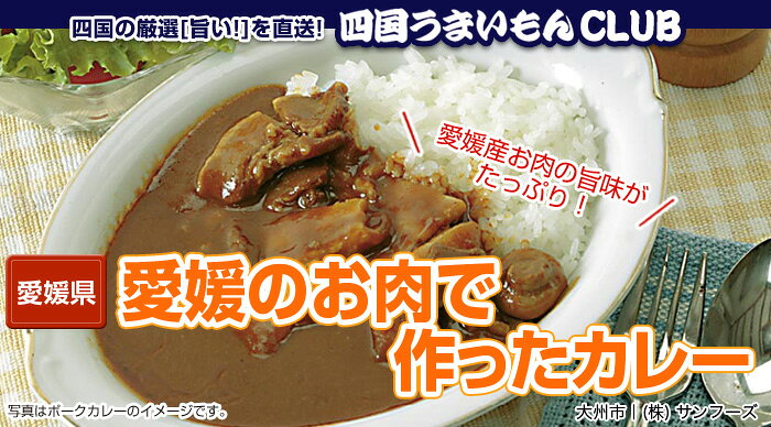 【送料無料】 愛媛のお肉で作ったカレーセット※代引・同梱不可【楽ギフ_のし】【楽ギフ_のし宛書】【楽ギフ_メッセ】【楽ギフ_メッセ入力】