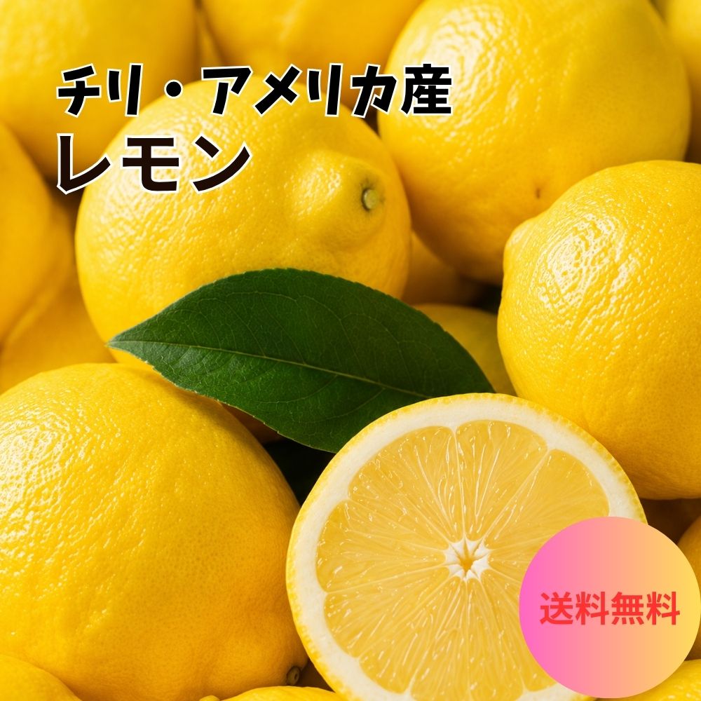 Rakuten - レモン チリ産 アメリカ産 115玉 140玉 送料無料 業務用 大容量 フレッシュ レモンサワー 加工用 果実 柑橘