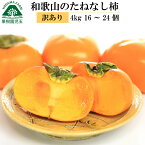 柿 訳あり 種なし柿 訳あり柿 和歌山 送料無料 4kg 16〜24個 たねなし柿 種無し柿 種無しかき 訳アリ柿 種なし 和歌山県産 通販 旬 かき カキ 訳アリ わけあり ワケあり フルーツ 果物 食品 秋の味覚 栄養 効能 タンニン 渋抜き済 自宅用 刀根早生 平種無し 39 産地直送