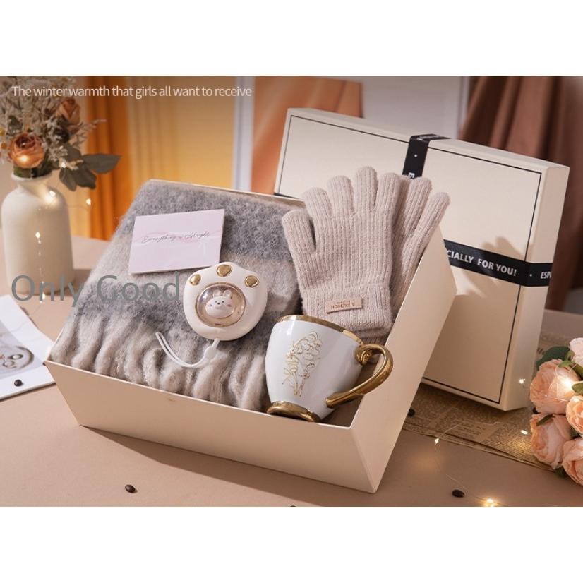 レディース かわいい 冬物 秋冬 セット販売 マフラー プレゼント カシミヤ 手袋 防寒対策 お誕生日 厚手 スカーフ 暖かい ファッション 旅行 彼女 恋人 ...