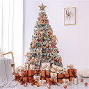 クリスマスツリーセット LED 飾りライト付き クリスマス イルミネーション オーナメント付き おしゃれ 組立簡単 高濃密度 北欧 店舗 ディスプレー 120c...