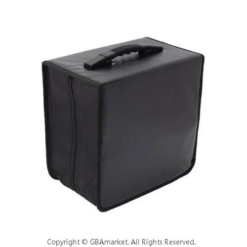 ブラック オフィス CDケースバッグ 520容量 旅行用 CDウォレット ディスクキャリーケースホルダーバッグ CDスリーブ ブックレット CDホルダー 自宅 車用