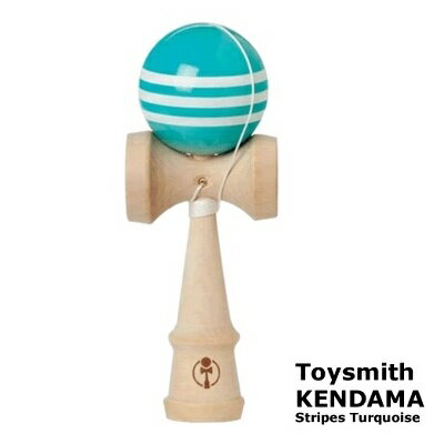 けん玉 Toysmith（トイスミス）KENDAMA カラー：Stripes Turquoise