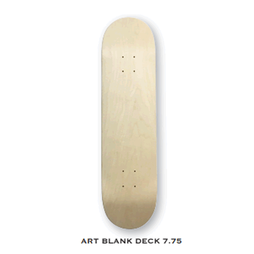 SK8OLOGY アート ブランク デッキ ART BLANK DECK カナディアンメイプル カナディアンメープルスケートボード デッキ スケボー