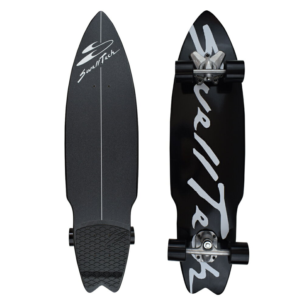 【価格最前線】【送料無料】owサーフスケート SURF SKATE PREMIERE BLACK OUT SWELLTECHサーフィン スケートボード コンプリート Skateboard SK8