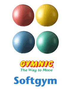 ギムニク ソフトジム バランスボール GYMNIC SOFTGYMICソフトギムニク ミニバランスボール フィットネス ストレッチ…