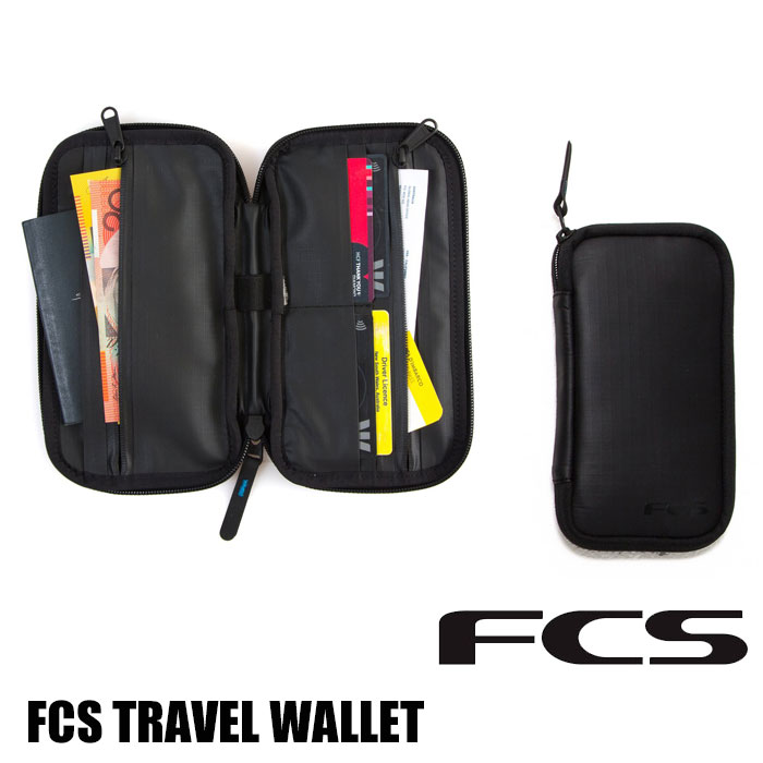 【価格最前線】【送料無料】FCS shFCS TRAVEL WALLETサーフィン ロングボード ショートボード センターフィン FCS2