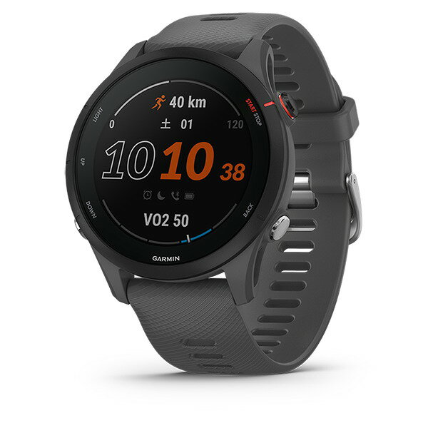 GARMIN ガーミン Forerunner 255 Slate GreyGPS 時計 トレーニング 国内正規品 ウェアラブルウォッチ トレーニングプラン