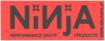 【NINJAステッカー】NINJAステッカー(大12.8cmx5cm) jm レッド/ブラック 玉野辰磨カラーNINJA BEARING SK8 ニンジャ スケ...