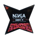 NiNjA ベアリング ABEC5 スターケース(オイル・8個入り)jm ニンジャベアリング スケートボード メンテナンス メンテ スケボー パーツ sk8