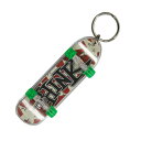 PRECISION KEY CHAIN THINK プレセッション キーチェーン CRM/REDフィンガーボードキーチェーン フィンガーボード スケートボード SK8 SKATEBOARD スケボー 指スケ テックデック テックデッキ