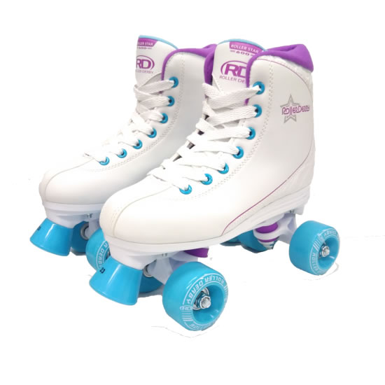 ローラースケート ROLLER DERBY ROLLER STAR 600 RDU725W ローラーダービー ローラースター ホワイト ローラースケー…