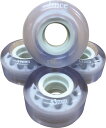 JUICE \tgEB[ 53mm clear whiteWH53SN01-4PK XP[g{[h XP{[ SK8 Mtg Xg[g EB[ zC[ ^C