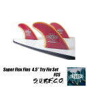 【売切り】 【送料無料】アウトレットsn FCS PROTECK FIN SUPERFLEX FINS 4.5