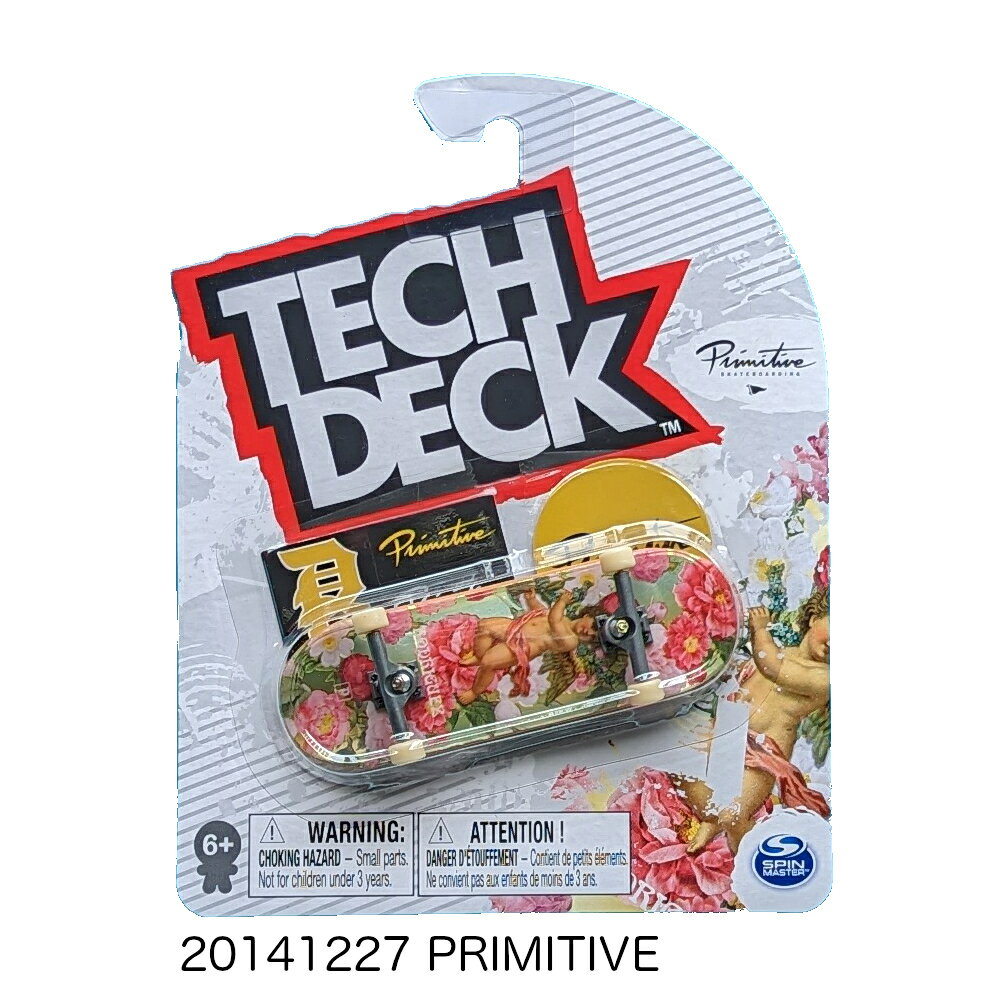 TECH DECK Fingerboard Vol.17���꡼���إ��� �ե��󥬡��ܡ��� �����ܡ� THANK YOU PRIMITIVE SANTA CRUZ BLIND PLANB MEOW DGK TOY MACHINE FINESSE FLIP
