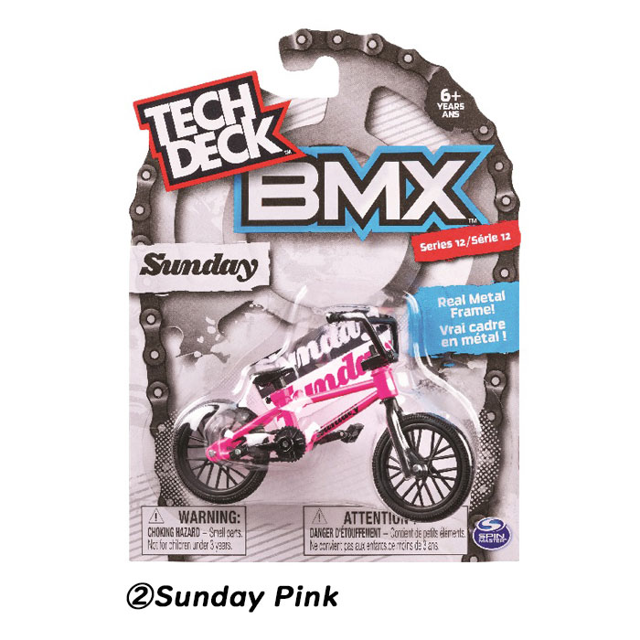 �ե��󥬡��Х��� TECH DECK BMX Vol.2 �ƥå��ǥå�BMX �ե����奢 �Х��� Cult Yellow Sunday Pink Sunday Green Wethepeople Black