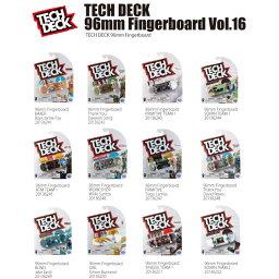 テックデッキ TECH DECK 96mm Fingerboard Vol.16シリーズ指スケ フィンガーボード スケボー スケートボード
