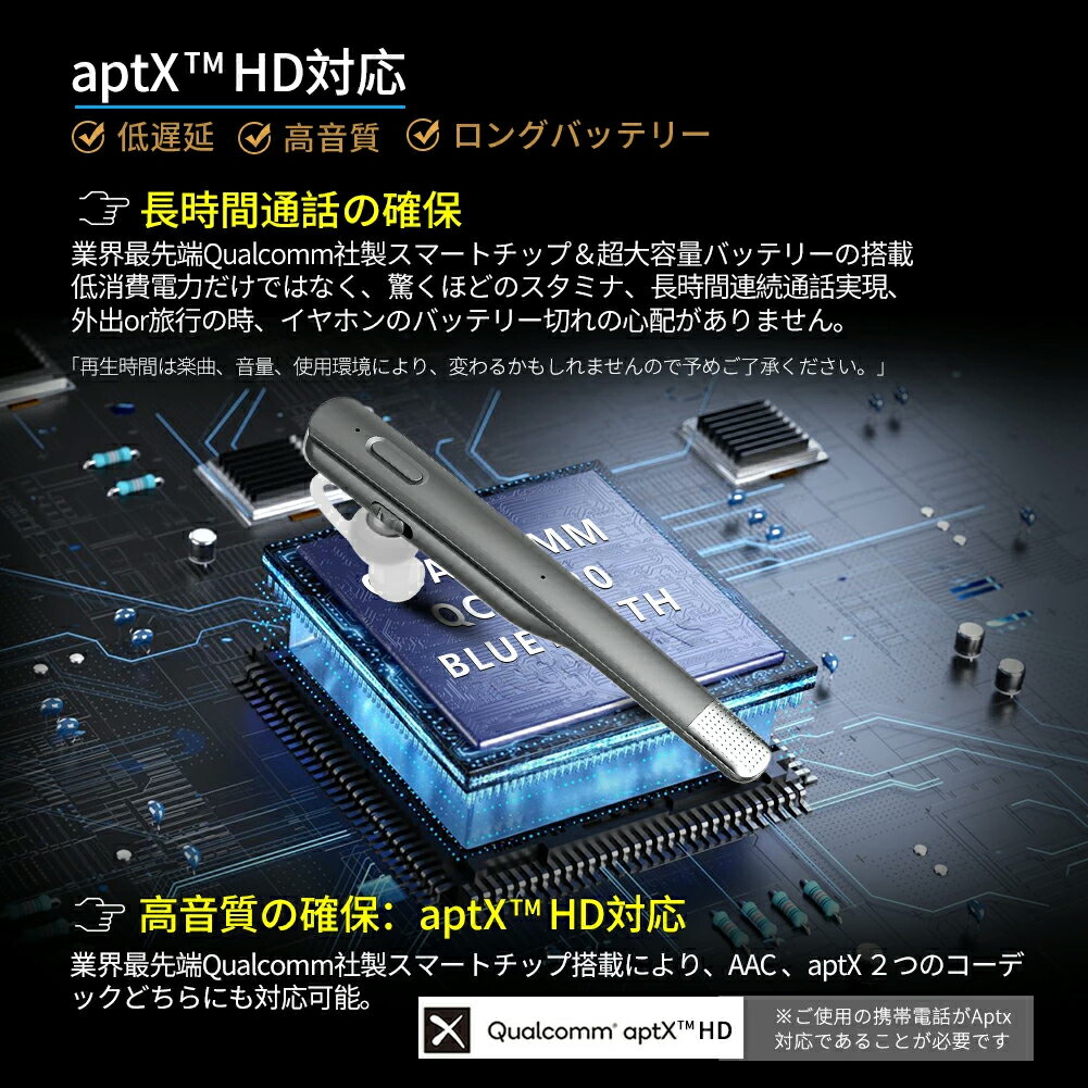【10倍ポイント】KaKaLife Bluetooth イヤホン片耳 ワイヤレス ヘッドセット 片耳 ...