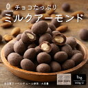 チョコたっぷりミルクアーモンド 【2袋】1kg(500g×2袋) 訳あ...(4)