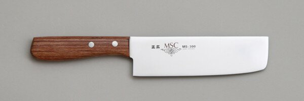 正広作ステンレス包丁MS-300　薄刃型160mmとげる包丁　特殊ステンレス鋼
