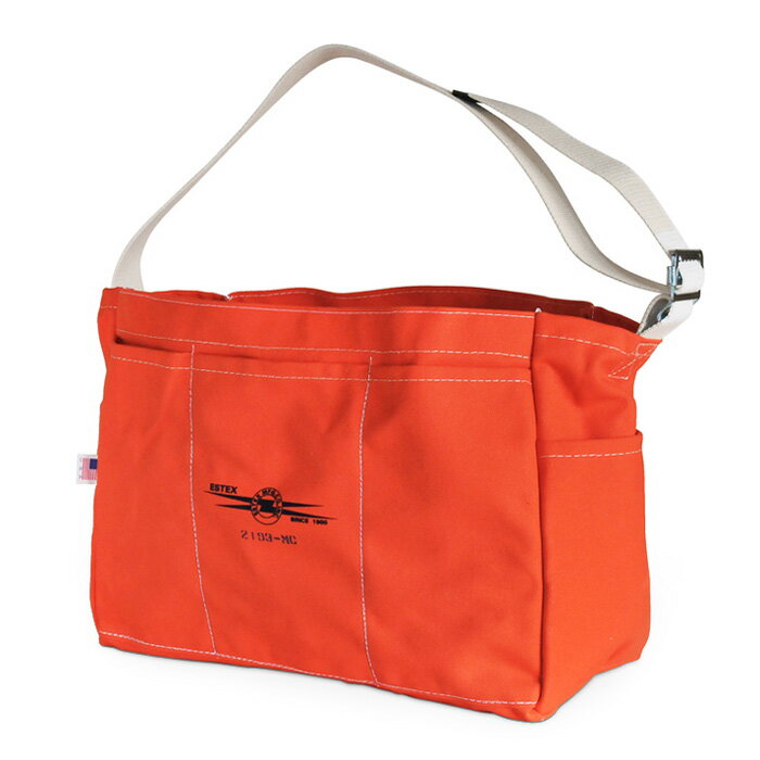 ESTEX（エステックス）2193-MC CANVAS TOOL BAG オレンジキャンバスショルダーツールバッグ