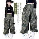 女の子 ダンス キッズ 衣装 カーゴパンツ サルエルパンツ グリーン kpop 迷彩 パンツ ズボン ガールズ 子供 ロング丈 子ども ミリタリー ストリート 練習着 ロング丈 子供服 キッズダンス衣装 男の子 韓国 送料無料 120 130 140 150 160 170