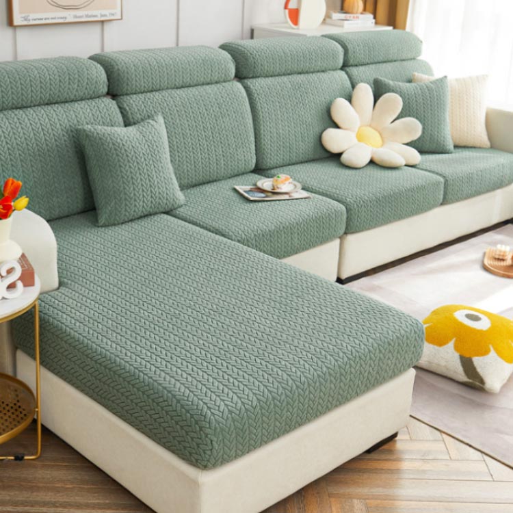 【送料無料】ソファー座面カバー クッションカバー 暖かい 秋冬用 もこもこ ふわふわ フィット ぴったり ゴム 伸縮 3人掛け 1-2人掛け 洗える ストレッチ 無地 ソファーカバー 背もたれ カバー 柔らかい あったか 防傷 防ホコリ [2]