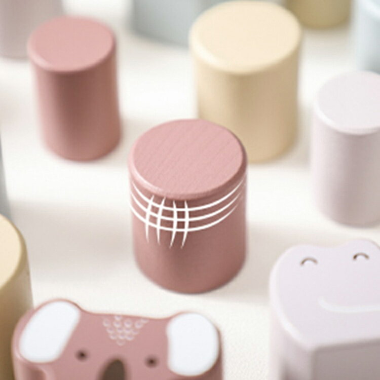 22点セット 積み木 木のおもちゃ ベビー 赤ちゃん 知育玩具 学習玩具 バランス 積...