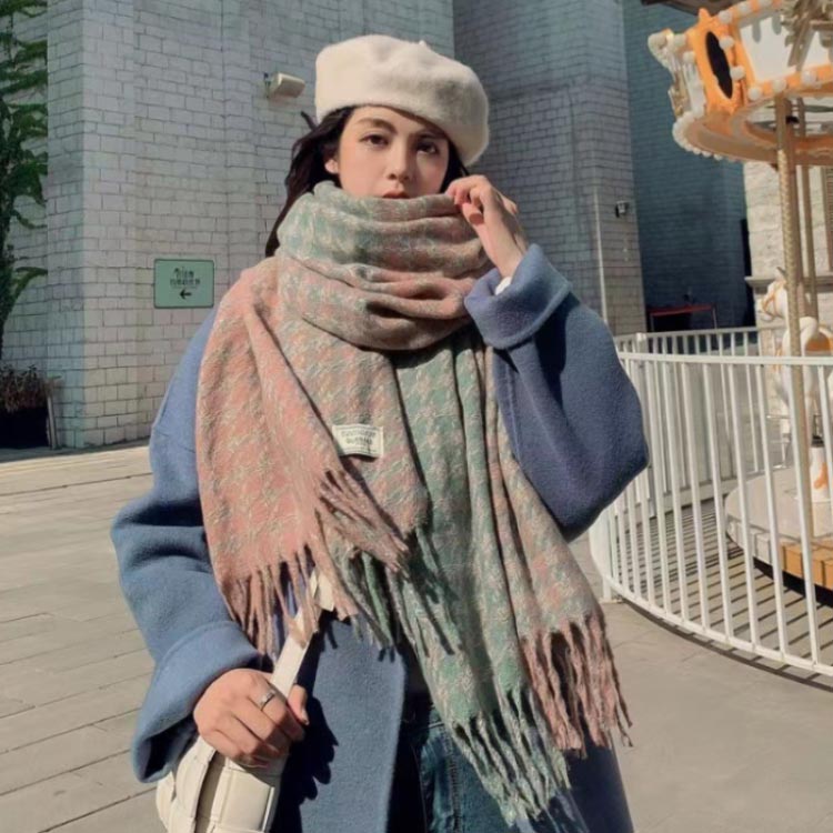 厚手 大判 ストール マフラー レディース 秋冬 チェック柄 スクール 制服 学生 メンズ 男女兼用 暖かい 小物 ショール ひざ掛け あったか 中学生 高校生 プレゼント ギフト ボリューム 秋 冬 おしゃれ 送料無料