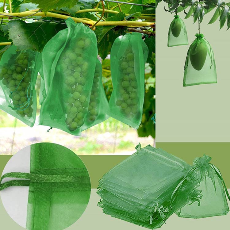 果物保護バッグ 全6サイズ 果実袋 30×40cm 果物保護袋 400枚セット メッシュ袋 果...