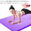 ヨガマット 厚手 極厚 20mm 幅広 185*80cm トレーニングマット ストレッチマット ピラティス 初心者 エクササイズマット フィットネス マット 筋...