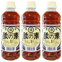 水野醤油店 酢の素 500ml × 3本 大船渡 合成酢 送料無料 岩手