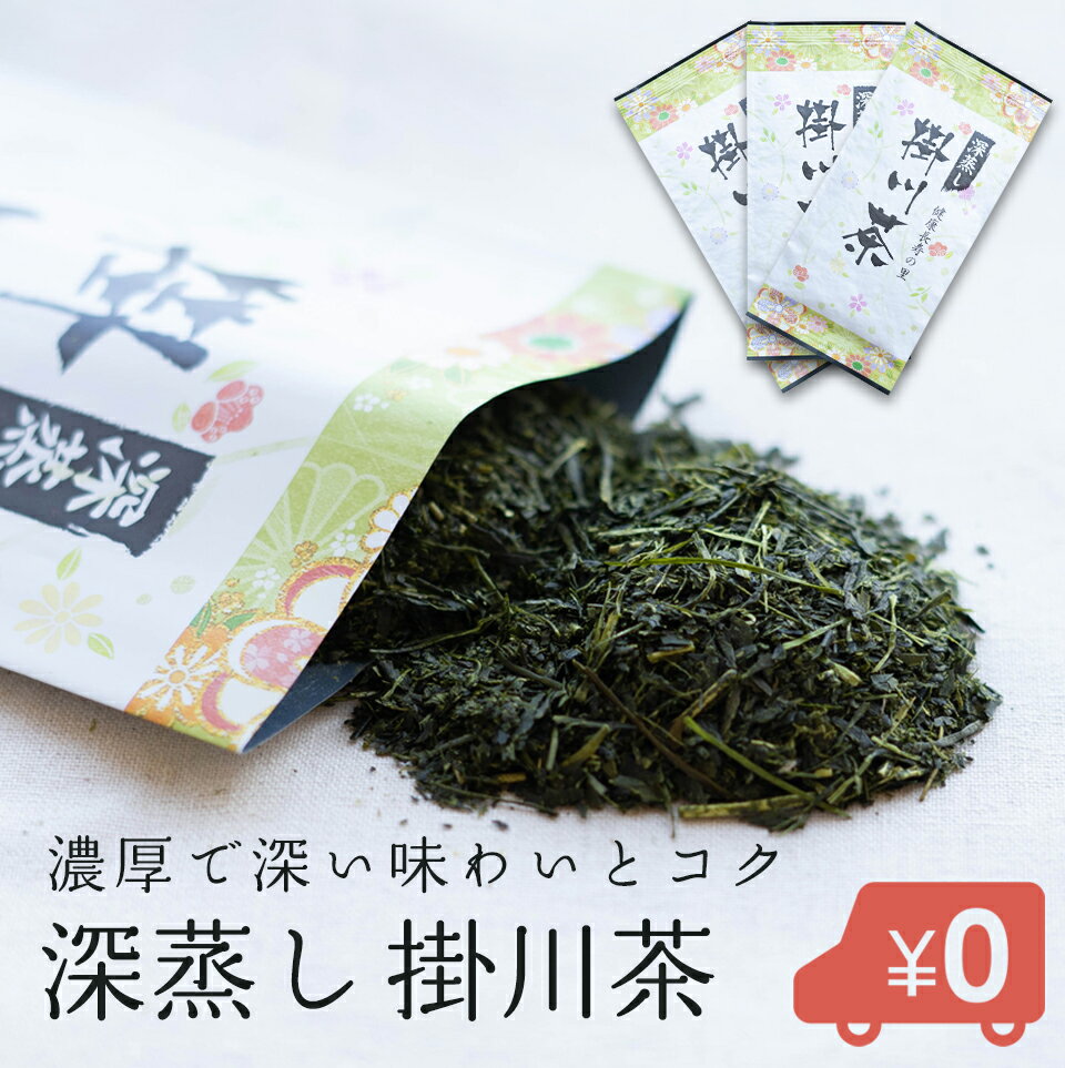 掛川茶 80g×3本セット お茶 日本茶 3