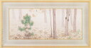 菱田春草 絵画 落葉・右隻 送料無料 【複製】【美術印刷】【巨匠】【横長】