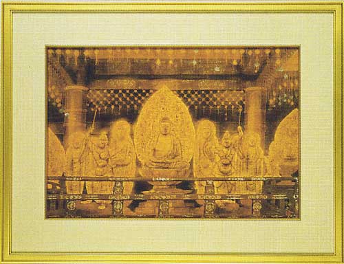 樂天商城 - 平山郁夫　絵画　慈光　送料無料　【複製】【美術印刷】【巨匠】【変型特寸】
