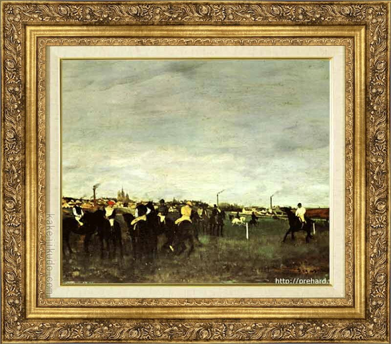 樂天商城 - ドガ　絵画　レース　F8号　送料無料　【複製】【美術印刷】【世界の名画】【8号】
