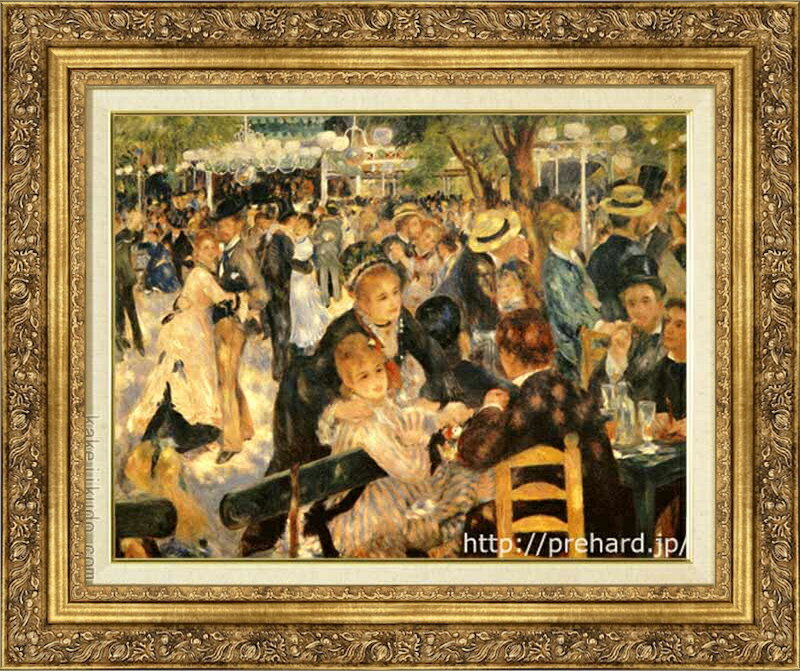 樂天商城 - ルノワール　絵画　ムーラン・ド・ラ・ギャレット　P10号　送料無料　【複製】【美術印刷】【世界の名画】【10号】