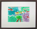 絵画 水彩画 佐藤徹 プロヴァンス 送料無料 【肉筆】【水彩】【外国の風景】【変型特寸】