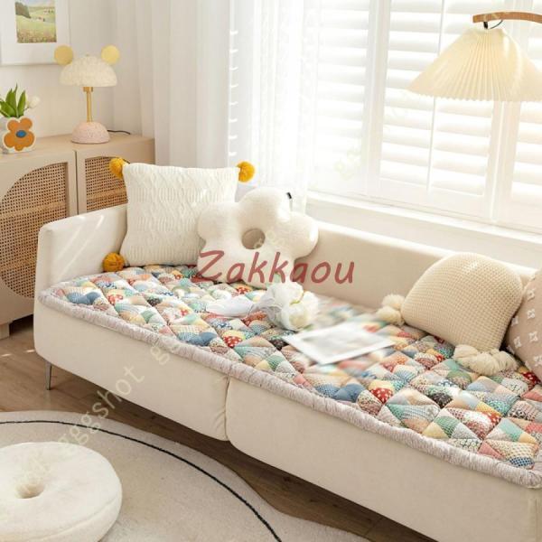 ロング シートクッション 長座布団 かわいい 洗える おしゃれ 厚め 椅子クッション いす用クッション ..