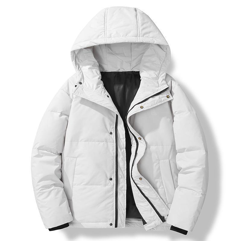 ダウンジャケット メンズ 軽量 白 防寒着 メンズ ダウン アウター メンズ コート メンズ アウター 冬 ブランド HOMEIHOME メンズ大きい