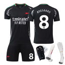 サッカー ユニフォーム 【四点セット】サッカーウェア 24-25アーセナルアウェイユニフォーム7サカ8アードゴー9号ホットスーズ子供大人のサッカーウェア セット...