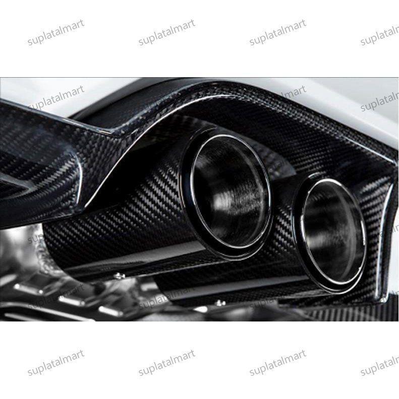 新品 ステンレス 製 BMW M2 M3 M4 F87 F80 F82 F83用 高質感 2000?2018 マフラーカッター テールパイプ デュアル出し　4Pセット 選べる4